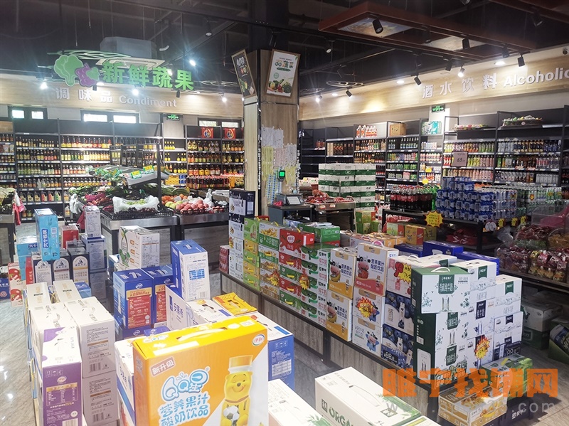 睢宁新城区300平 营业中超市转让不转