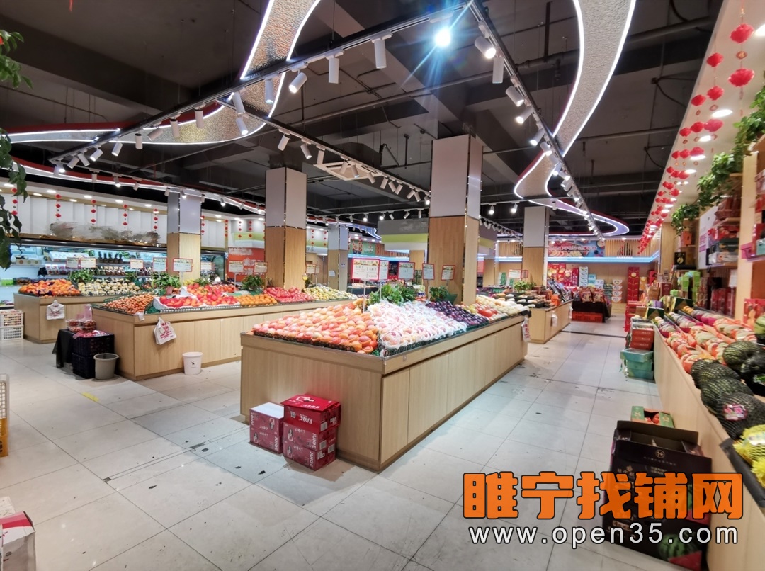 睢宁14米宽门头营业中水果店转让