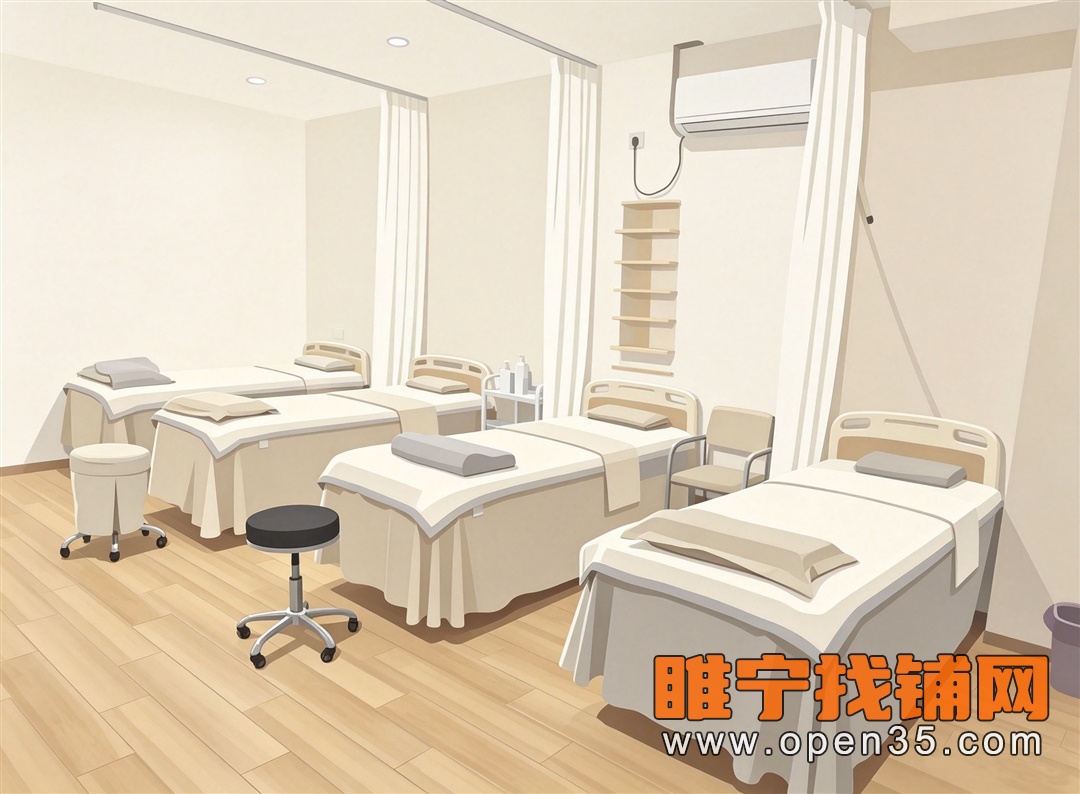 睢宁新城区中心精装修美容店转让